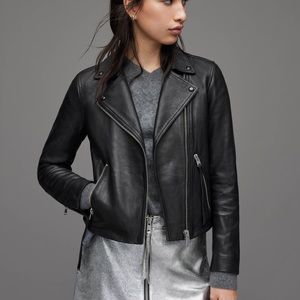 Dalby Leather Biker Jacket